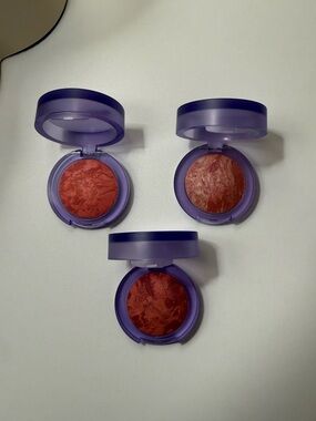 Kosas Blush is Life Baked Blush - Shades Dare, Euphoria, and Spellbound
